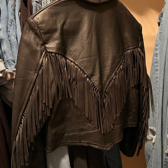 Genuine Leather Jacket - Picture 3 of 3